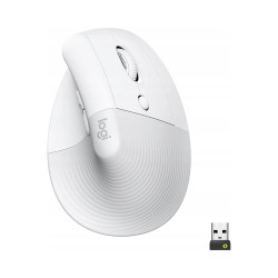 Outlet Myszka bezprzedowa pionowa Logitech Lift Vertical 4000 DPI BT biała