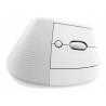 Outlet Myszka bezprzedowa pionowa Logitech Lift Vertical 4000 DPI BT biała