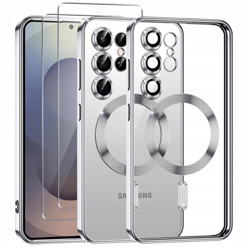 Outlet Phoona Klare Etui do Samsung Galaxy S25 Ultra 5G + 2 szkła hartowane