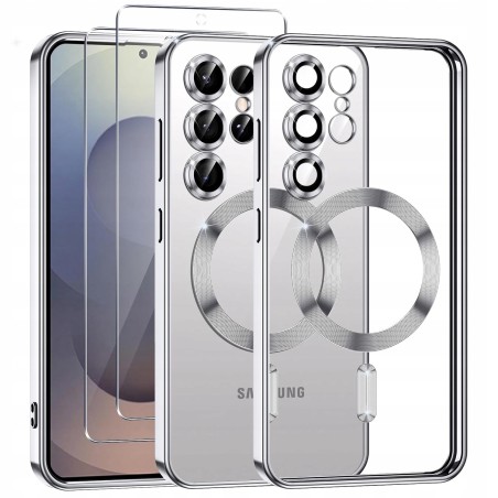 Outlet Phoona Klare Etui do Samsung Galaxy S25 Ultra 5G + 2 szkła hartowane