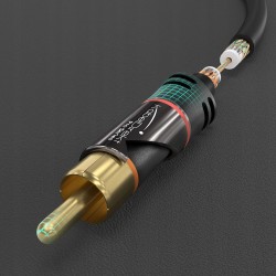 Outlet KabelDirekt RCA Y-kabel 0,5m do wzmacniaczy i systemów HiFi