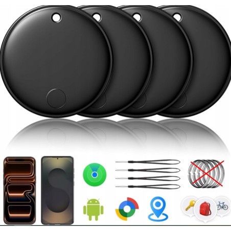 Outlet Air Tracker Smart Tags 4 szt. lokalizatory do Android i iPhone