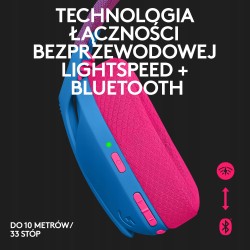 Outlet Słuchawki bezprzewodowe nauszne Logitech G435 Mikrofon PC
