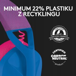 Outlet Słuchawki bezprzewodowe nauszne Logitech G435 Mikrofon PC