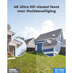 Reolink RLC-820A Kamera IP PoE 4K UHD 8MP Zewnętrzna Dom z Smart AI