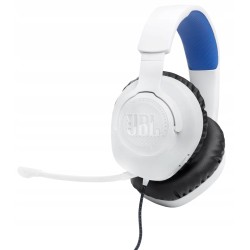 Outlet Słuchawki Przewodowe Nauszne JBL Quantum 100P PS Xbox PC 3.5mm białe