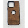 Outlet Skórzane etui brązowe z podstawką do iPhone 16 Pro Max smukłe lekkie