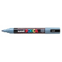 Outlet Marker Dekoracyjny Uni Posca do tkanin i innych 1,8 - 2,5 mm Szary