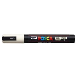Outlet Marker Wodny Uni Posca PC-5M z farbą plakatową 1,8 - 2,5 mm Biały