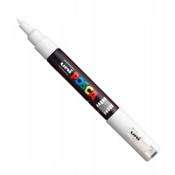 Outlet Marker Wodny Uni Posca PC-5M z farbą plakatową 1,8 - 2,5 mm Biały