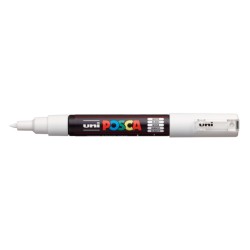 Outlet Marker Wodny Uni Posca PC-5M z farbą plakatową 1,8 - 2,5 mm Biały