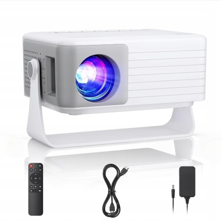 Outlet AKIYO O1 mini projektor Full HD 1080P 8000 lm z HDMI i statywem