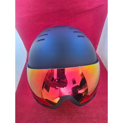 Outlet Kask narciarski Uvex Wanted Visor Black Mat L 58-61cm