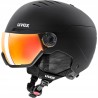 Outlet Kask narciarski Uvex Wanted Visor Black Mat L 58-61cm