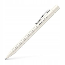 Outlet Długopis Faber Castell z serii Grip 2010 z kropkami biały