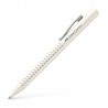 Outlet Długopis Faber Castell z serii Grip 2010 z kropkami biały