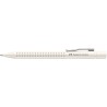 Outlet Długopis Faber Castell z serii Grip 2010 z kropkami biały