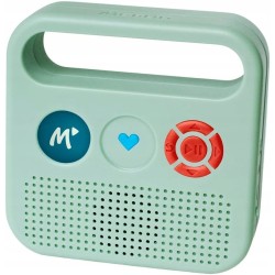 Outlet Głośnik dla dzieci Merlin Elipson 13 cm x 13 cm zielony Prezent -