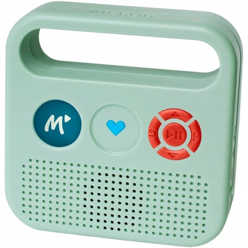 Outlet Głośnik dla dzieci Merlin Elipson 13 cm x 13 cm zielony Prezent -