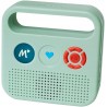 Outlet Głośnik dla dzieci Merlin Elipson 13 cm x 13 cm zielony Prezent -