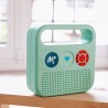 Outlet Głośnik dla dzieci Merlin Elipson 13 cm x 13 cm zielony Prezent -