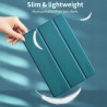 Outlet EasyAcc Etui do iPad Air 2 Ultra Cienkie Półprzezroczyste Niebieskie