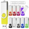 Outlet Pendrive WOOOLKEN USB 2.0 8 GB 15 MB/s - Zestaw 10 kolorów