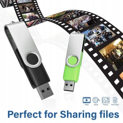 Outlet Pendrive WOOOLKEN USB 2.0 8 GB 15 MB/s - Zestaw 10 kolorów