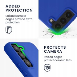 Outlet kwmobile Etui silikonowe do Samsung S22 TPU Baltik Niebieskie