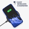 Outlet kwmobile Etui silikonowe do Samsung S22 TPU Baltik Niebieskie