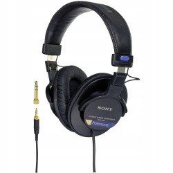 Outlet Słuchawki wokółuszne Studyjne Sony MDR-7506 Profesjonalne Zamknięte