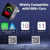 Outlet Adapter samochodowy SYWBBS 2 w 1 CarPlay i Android Auto USB A/C