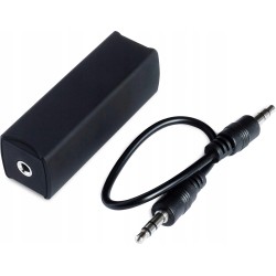 Outlet Izolator Pętli Masowej Audio Jack 3.5mm Usuwa Szumy Zakłócenia