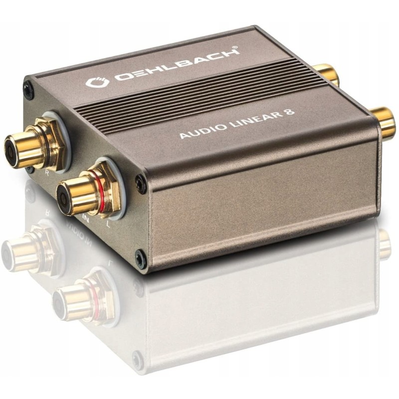 Outlet Konwerter RCA/Cinch Oehlbach D1C9052 2x złącze męskie RCA/cinch