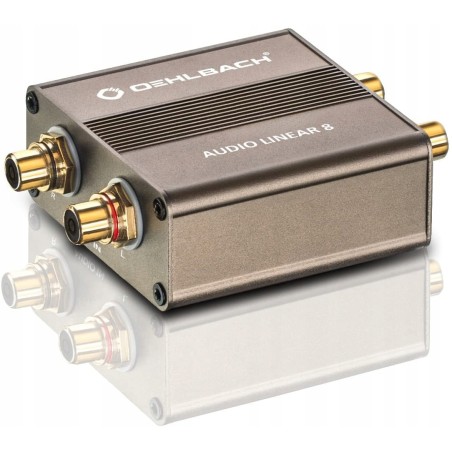 Outlet Konwerter RCA/Cinch Oehlbach D1C9052 2x złącze męskie RCA/cinch