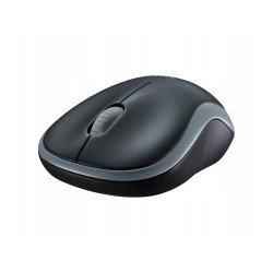 Outlet Myszka bezprzewodowa Logitech M185 optyczna 24 GHz 1000 DPI szara