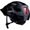 Outlet Kask rowerowy Dunlop MTB czarny L z oświetleniem LED z 3 trybami
