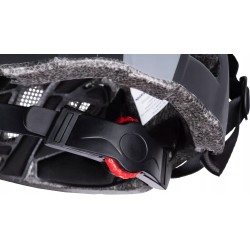 Outlet Kask rowerowy Dunlop MTB czarny L z oświetleniem LED z 3 trybami