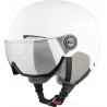 Outlet Kask narciarski Alpina Arber Visor Q Lite biały uniwersalny