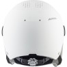 Outlet Kask narciarski Alpina Arber Visor Q Lite biały uniwersalny