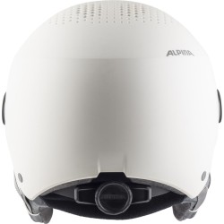 Outlet Kask narciarski Alpina Arber Visor Q Lite biały uniwersalny