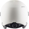 Outlet Kask narciarski Alpina Arber Visor Q Lite biały uniwersalny