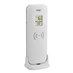 Outlet Stacja pogody na baterie TFA 35.1162.54 Zegar Radiowy Termometr