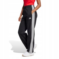 Damskie spodnie dresowe Adidas Donna Essentials 3-Stripes czarne L