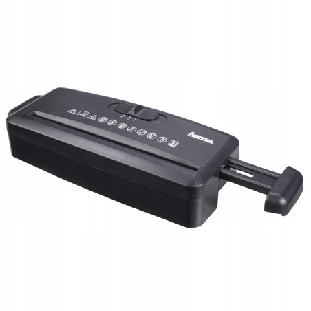Outlet Niszczarka Dokumentów Mini Hama P-1 10L paski max 6 arkuszy 72dB
