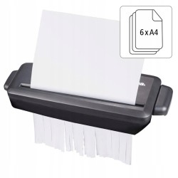 Outlet Niszczarka Dokumentów Mini Hama P-1 10L paski max 6 arkuszy 72dB