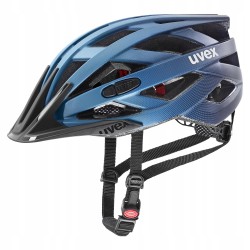 Kask rowerowy Uvex I-vo CC niebieski 52-57 cm z daszkiem i wentylacją