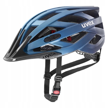 Kask rowerowy Uvex I-vo CC niebieski 52-57 cm z daszkiem i wentylacją