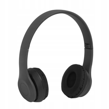 Outlet HEEPDD P47 Słuchawki Bezprzewodowe Bluetooth Nauszne Czarny