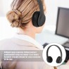 Outlet HEEPDD P47 Słuchawki Bezprzewodowe Bluetooth Nauszne Czarny